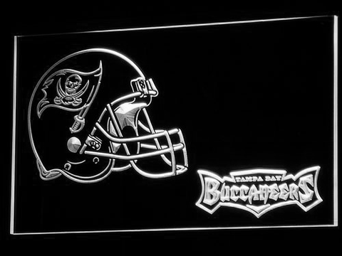 Tampa Bay Buccaneers Helmet LED Neon Sign